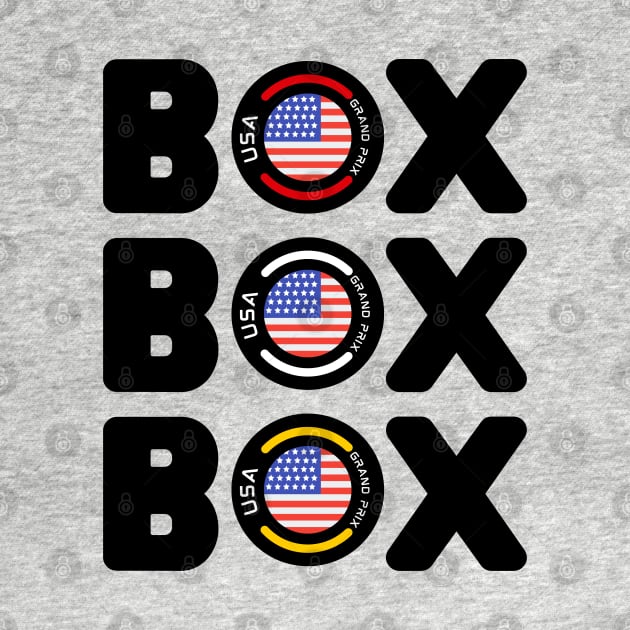 Box box box -UNITED STATES GRAND PRIX by Myartstor 
